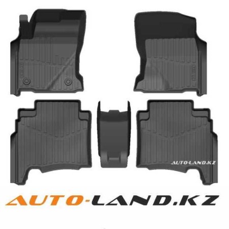 Коврики в салон Toyota Fortuner (2015-2024) 3D Premium-№PR.TY.FOR.15G.02X82 в Алмате от Auto-Land