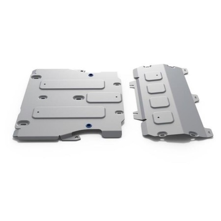 Защита картера и КПП Audi Q5 (2017-2024) 2 части-№K333.0351.1 в Астане от Auto-Land