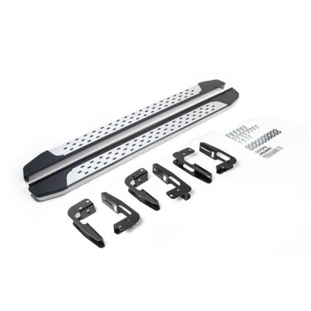 Пороги для Mitsubishi Pajero IV (2006-2022) "Bmw-Style"-№B173AL.4002.1 в Астане от Auto-Land