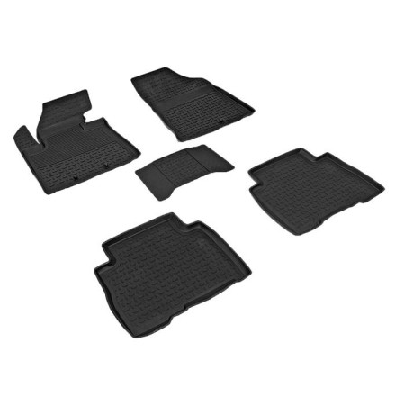 Коврики в салон Kia Sorento (2013-2020) с высокими бортиками-№83621 в Туркестане от Auto-Land