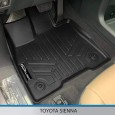 Коврики в салон Toyota Sienna (2021-2025) Fandewei-№FDW-259 в Астане