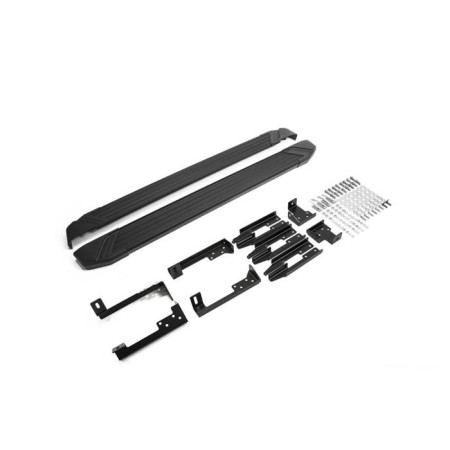 Пороги для Lada Largus (2012-2022) "Black"-№F193ALB.6001.2 в Астане от Auto-Land