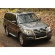 Пороги для Mitsubishi Pajero IV (2006-2022) "Bmw-Style"-№D173AL.4002.1 в Астане