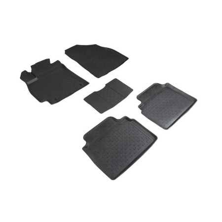 Коврики в салон Hyundai Elantra (2020-2025) с высокими бортами-№96157 в Алмате от Auto-Land