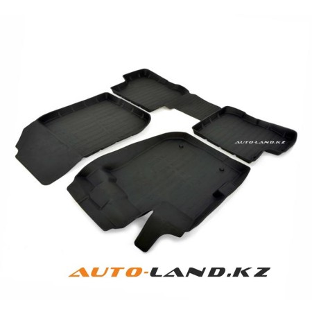 Коврики в салон Renault Logan (2014-2024) 3D PREMIUM-№PR.RN.LOG.14G.02X60 в Астане от Auto-Land