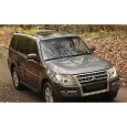 Пороги для Mitsubishi Pajero IV (2006-2014) "Black"-№F173ALB.4002.1 в Астане
