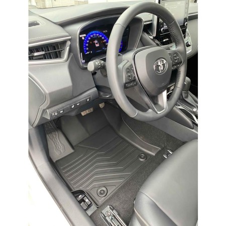Коврики в салон Toyota Corolla (2018-2022) 3D LUX -№3D.TY.COR.18G.02090 в Астане от Auto-Land