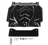 Защита картера Mitsubishi L200 (2015-2024)/Mitsubishi Pajero Sport (2016-2024)/Fiat Fullback (16-20)-№111.4041.2 от Auto-Land