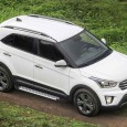 Пороги для Hyundai Creta (2016-2020) "Bmw-Style" -№D173AL.2310.1 в Алмате