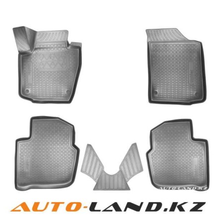 Коврики в салон Skoda Rapid (2013-2024)/Polo (2020-2024)-№NPA11-C81-651 в Таразе от Auto-Land