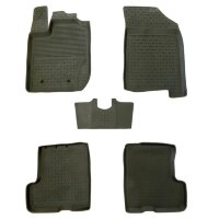 Коврики в салон Lada XRAY (2016-2024) органайзер, с высокими бортиками-№87570 от Auto-Land