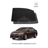 Автошторки TROKOT на магнитах Toyota Camry 50 (2011-2017) задние-№TR0357-02 от Auto-Land
