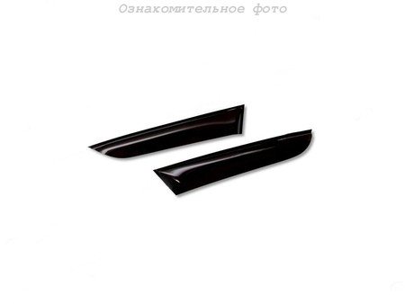 Дефлекторы окон Hyundai Santa Fe (2018-2023) 3 часть-№H26418(3) в Алмате от Auto-Land