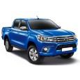 Пороги для Toyota Hilux (2015-2022) "Premium-Black"-№A193ALB.5708.1 в Алмате