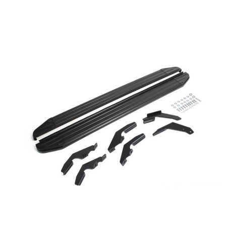 Пороги для Toyota Hilux (2015-2022) "Premium-Black"-№A193ALB.5708.1 в Алмате от Auto-Land