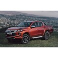 Пороги для Mitsubishi L200 (2006-2015) "Silver" -№F193AL.4003.1 в Астане