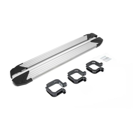 Пороги для Mitsubishi L200 (2006-2015) "Silver" -№F193AL.4003.1 в Астане от Auto-Land