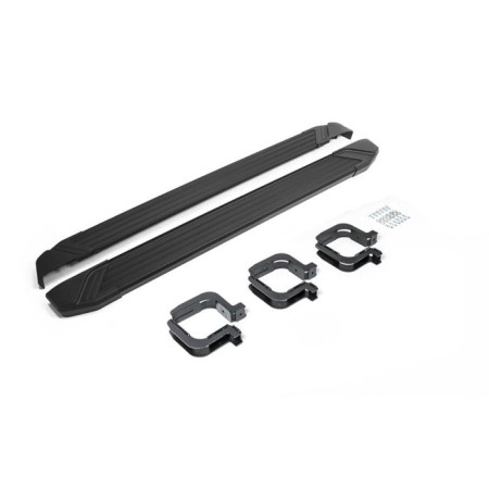 Пороги для Mitsubishi L200 (2006-2015) "Black"-№F193ALB.4003.1 в Астане от Auto-Land