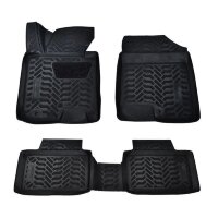 Коврики в салон Hyundai i30 (2012-2018) 3D с подпятником-№60670 от Auto-Land