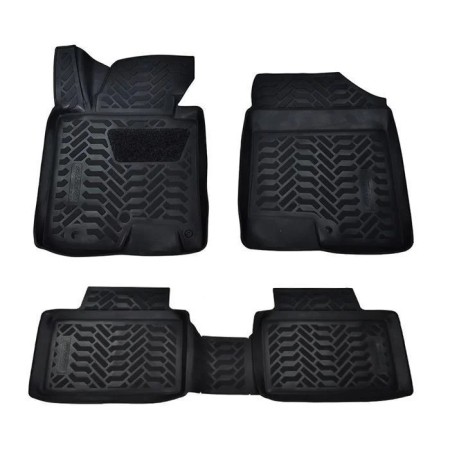 Коврики в салон Hyundai i30 (2012-2018) 3D с подпятником-№60670 в Алмате от Auto-Land