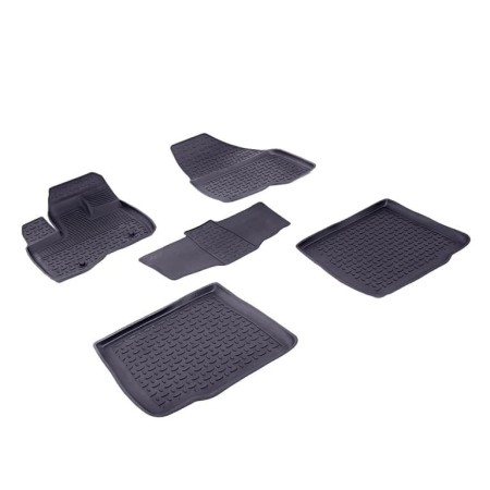 Коврики в салон Ford Explorer (2010-2015) с высокими бортиками-№85081 в Астане от Auto-Land