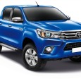 Пороги для Toyota Hilux (2015-2022) "Silver"-№F193AL.5708.1 в Алмате
