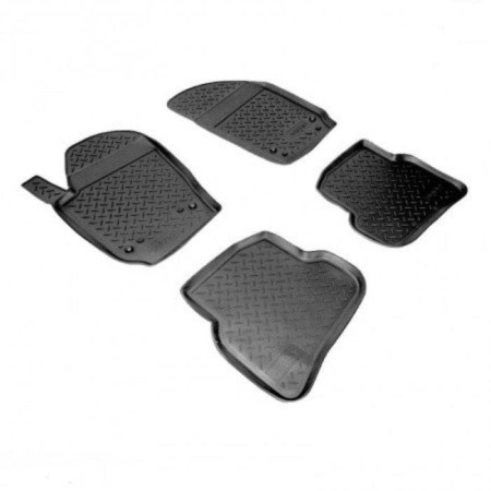 Коврики в салон Volkswagen Polo (2009-2017) хэтчбек-№NPL-Po-95-41 в Таразе от Auto-Land