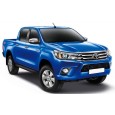 Пороги для Toyota Hilux (2015-2022) "Black"-№F193ALB.5708.1 в Алмате