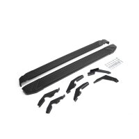 Пороги для Toyota Hilux (2015-2022) &quot;Black&quot;-№F193ALB.5708.1 от Auto-Land