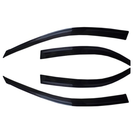 Дефлекторы окон Chevrolet TrailBlazer (2020-2023) паркетник (на джип не подходят)-№C34120 в Алмате от Auto-Land