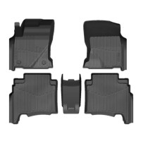 Коврики в салон Toyota Hilux (2015-2026) 3D LUX-№3D.TY.HIL.15G.02X82 от Auto-Land