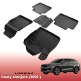 Коврики в салон Geely Monjaro 4WD (2021-2024) 3D LUX-№3D.GE.MO.21G.08024 в Астане