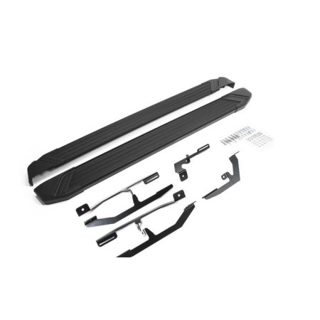 Пороги для Kia Soul (2017-2022) "Black"-№F173ALB.2804.1 в Алмате от Auto-Land