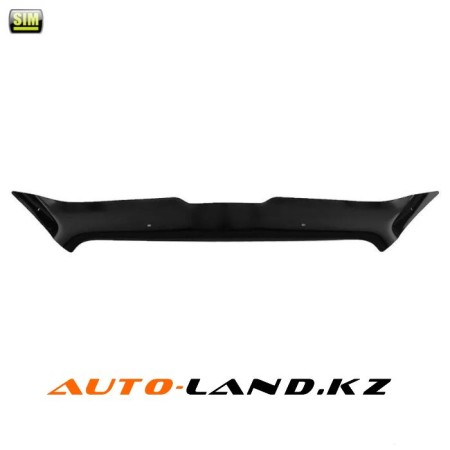 Дефлектор капота Hyundai Solaris/Accent (2010-2014) короткий-№SHYSOL1012S в Алмате от Auto-Land