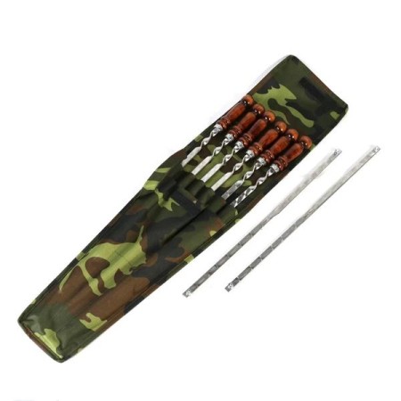 Набор шампуров в чехле (малый) 40 см-№S-411 в Астане от Auto-Land