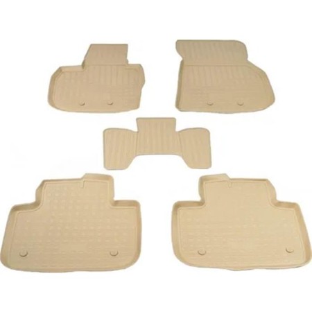 Коврики в салон BMW X3 G01 (2017-2024) бежевые-№NPA01-C07-550-B в Алмате от Auto-Land