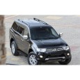 Пороги для Mitsubishi Pajero Sport (2008-2016) "Black"-№F173ALB.4003.1 в Астане