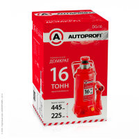 Домкрат гидравлический бутылочный 16 тонн 1/2-№DG-16 от Auto-Land