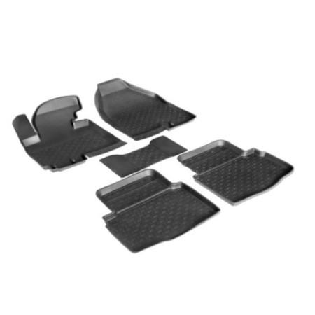 Коврики в салон Nissan Terrano (2014-2015) с высокими бортиками-№85961 в Алмате от Auto-Land