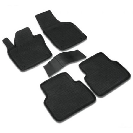 Коврики в салон Volkswagen Tiguan (2010-2017) с высокими бортиками-№82565 в Туркестане от Auto-Land