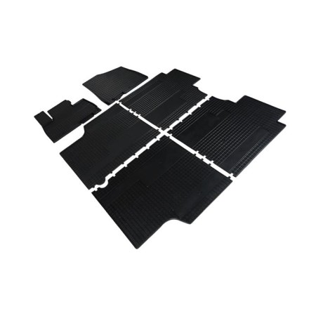 Коврики в салон Kia Carnival (2020-2024) 8 мест "сетка"-№96372 в Астане от Auto-Land