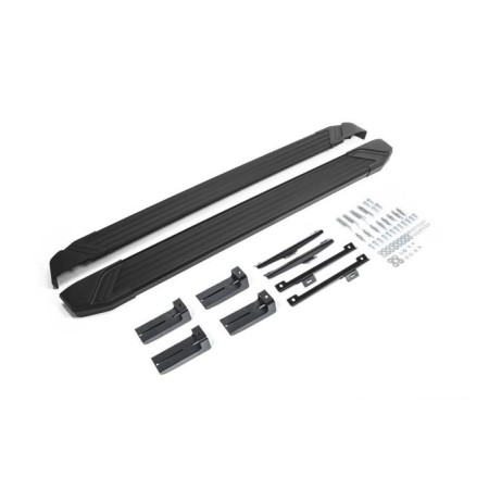 Пороги для Volkswagen Tiguan (2017-2022) "Black"-№F173ALB.5802.4 в Алмате от Auto-Land