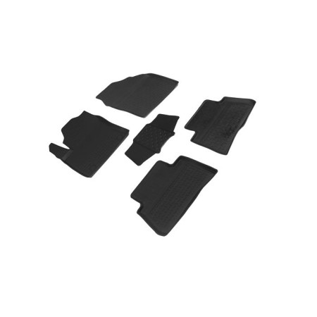 Коврики в салон Toyota C-HR (2016-2022) с высокими бортиками-№90235 в Алмате от Auto-Land