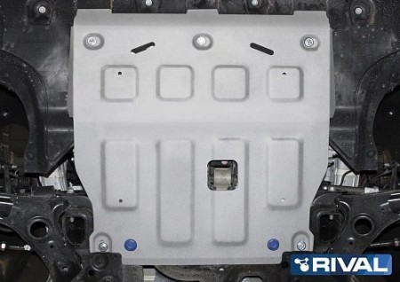 Защита картера и КПП Hyundai Elantra (2020-2024) Алюминий-№333.2386.1 в Алмате от Auto-Land