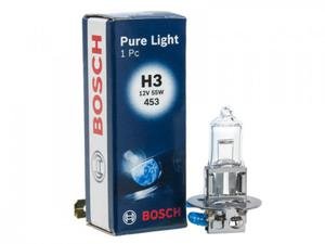 Лампа BOSCH Pure Light H3 12V 55W PK22s-№1987302031 в Нур-Султане от Auto-Land