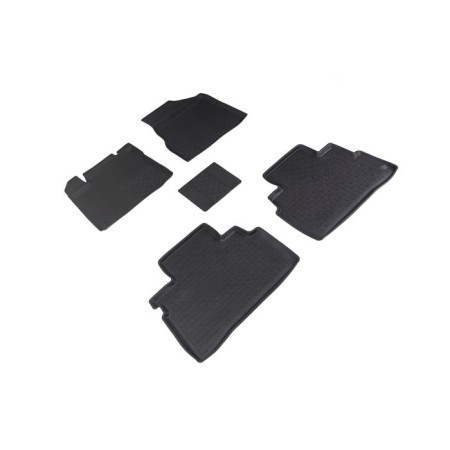 Коврики в салон Nissan Murano (2016-2024) с высокими бортиками-№87650 в Алмате от Auto-Land