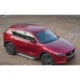 Пороги для Mazda CX-5 (2017-2022) "Silver" -№F173AL.3802.1 в Астане