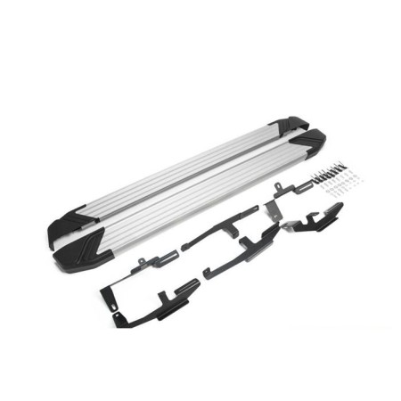 Пороги для Mazda CX-5 (2017-2022) "Silver" -№F173AL.3802.1 в Астане от Auto-Land