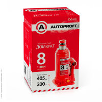 Домкрат гидравлический бутылочный 8 тонн 1/4-№DG-08 от Auto-Land