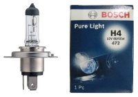 Лампа BOSCH Pure Light H4 12V 60/55W P43t-№1987302041 от Auto-Land